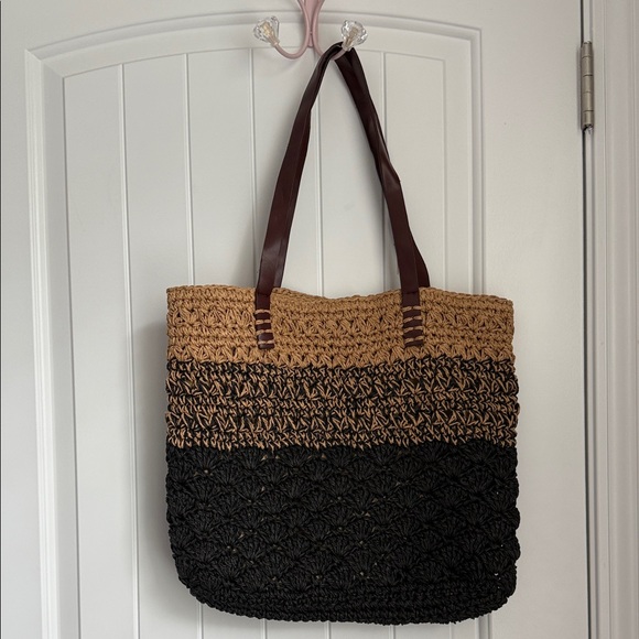 St. John's Bay Handbags - St. John's Bay Woven Tote